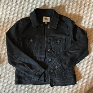 Old Navy Black Jean Jacket - S